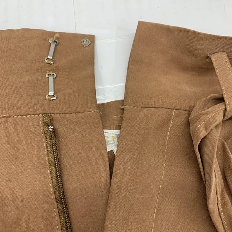 マーキュリーデュオ MERCURYDUO パンツ ショートパンツ ベルト付き 無地 FREE 無地 キャメル / キャメル /  レディース USED 古着 中古 10021478