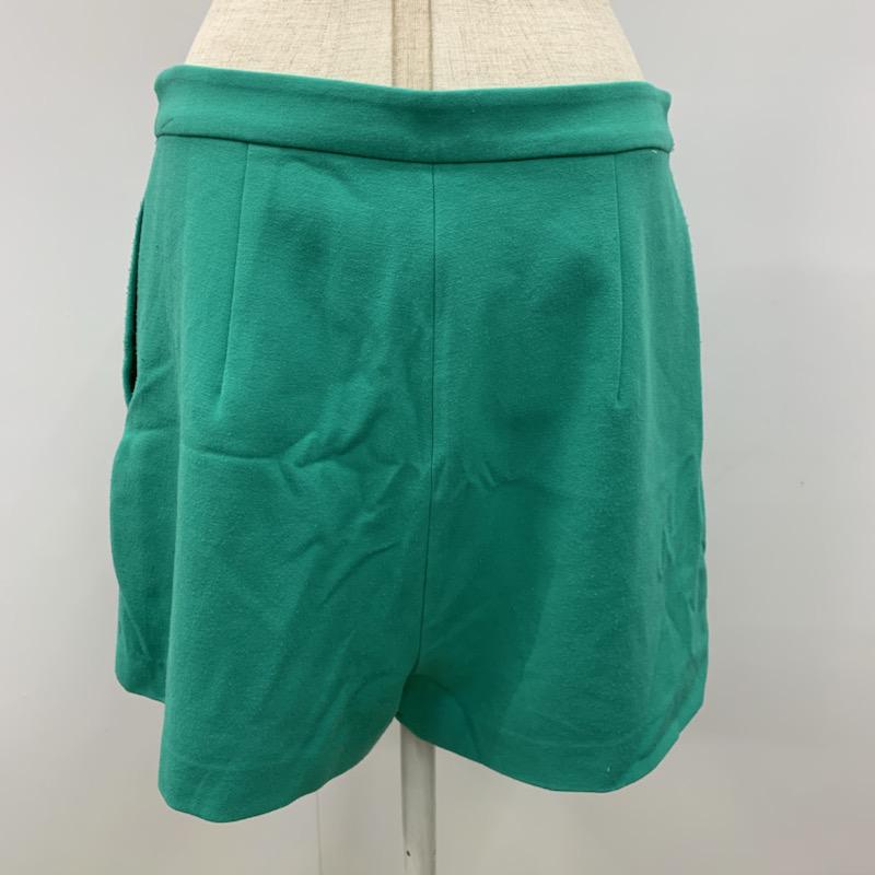 フォーエバー２１ FOREVER21 パンツ ショートパンツ ショートパンツ 無地 L 無地 緑 / グリーン /  レディース USED 古着 中古 10021526