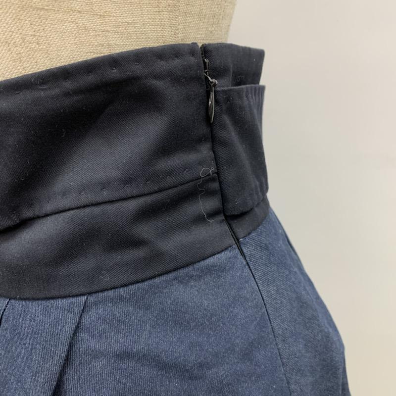 アバハウスドゥウ゛ィネット Abahouse Devinette スカート  ラップスカート 1 無地 紺 / ネイビー /  レディース USED 古着 中古 10021531
