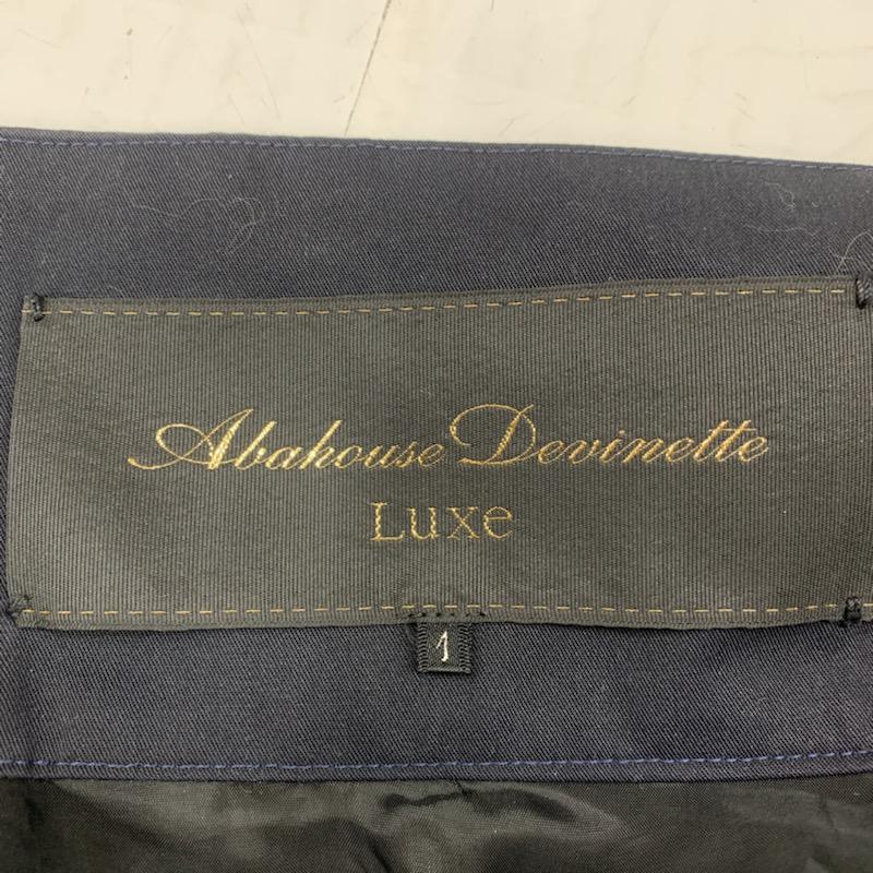アバハウスドゥウ゛ィネット Abahouse Devinette スカート  ラップスカート 1 無地 紺 / ネイビー /  レディース USED 古着 中古 10021531