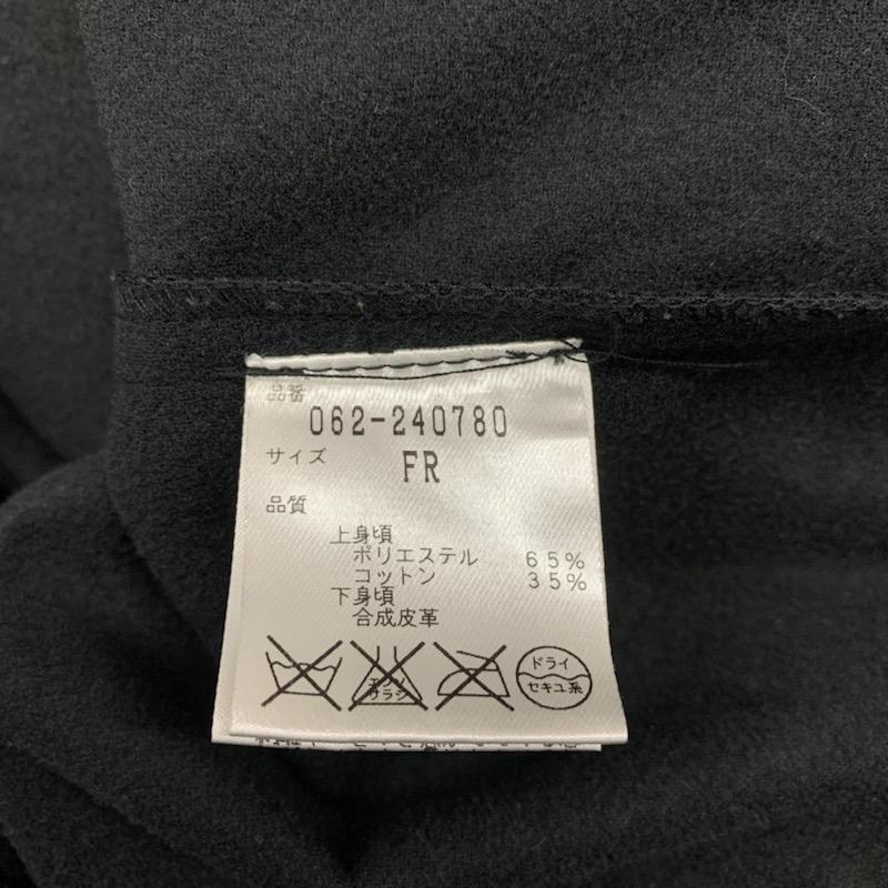 フリーズショップ FREE'S SHOP ワンピース  切替ワンピース FREE 無地 黒 / ブラック /  レディース USED 古着 中古 10021532