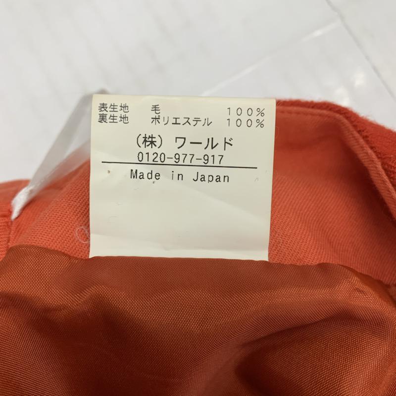 クローラ crolla スカート ひざ丈スカート Aラインスカート 無地 38 無地 赤 / レッド /  レディース USED 古着 中古 10021543