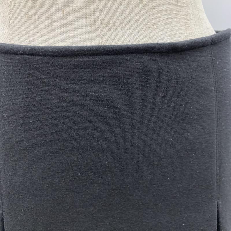 レストローズ L'EST ROSE スカート  フリル付ボックススカート 2 無地 黒 / ブラック /  レディース USED 古着 中古 10021544