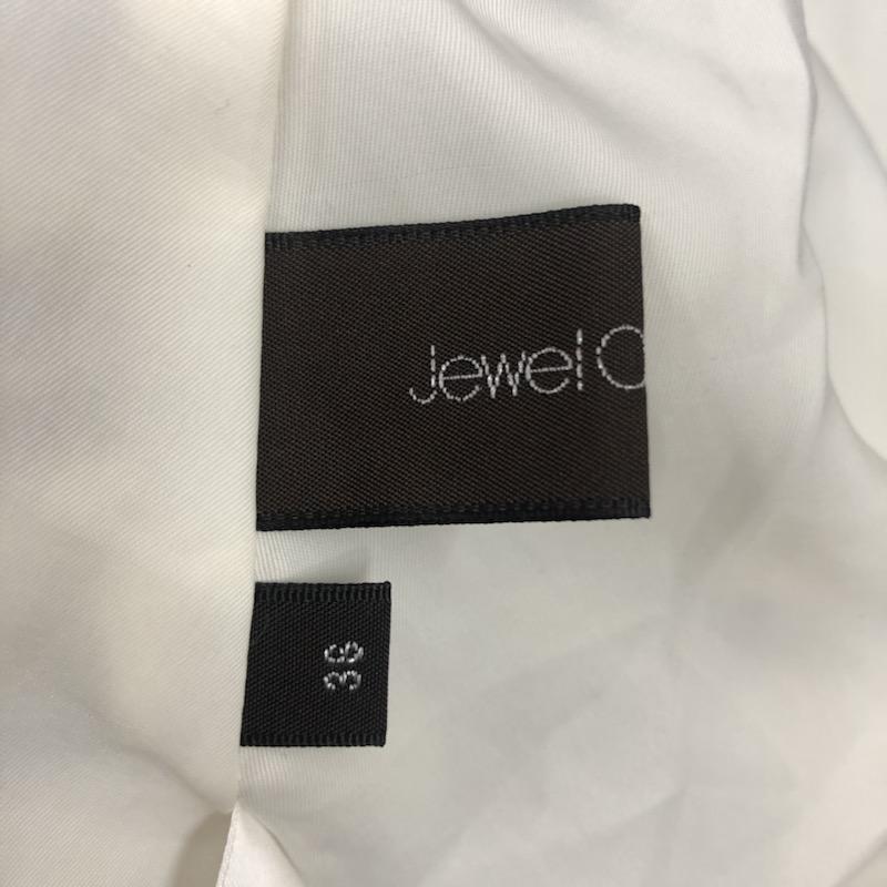 ジュエルチェンジズ Jewel Changes スカート  スカート 36 ボーダー柄 白 / ホワイト / X 灰 / グレー /  レディース USED 古着 中古 10021574