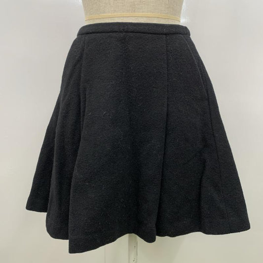 クローラ crolla スカート  スカート 36 無地 黒 / ブラック /  レディース USED 古着 中古 10021590