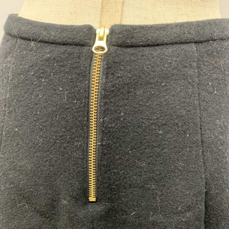 クローラ crolla スカート  スカート 36 無地 黒 / ブラック /  レディース USED 古着 中古 10021590