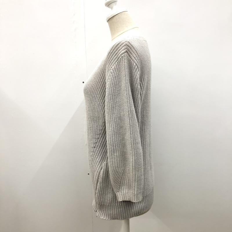 クローラ crolla ニット、セーター  ニット 無地 灰 / グレー /  レディース USED 古着 中古 10021609