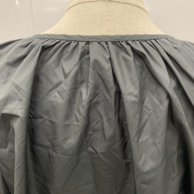 クローラ crolla カットソー  切替カットソー　ケーブルニット 無地 黒 / ブラック /  レディース USED 古着 中古 10021711