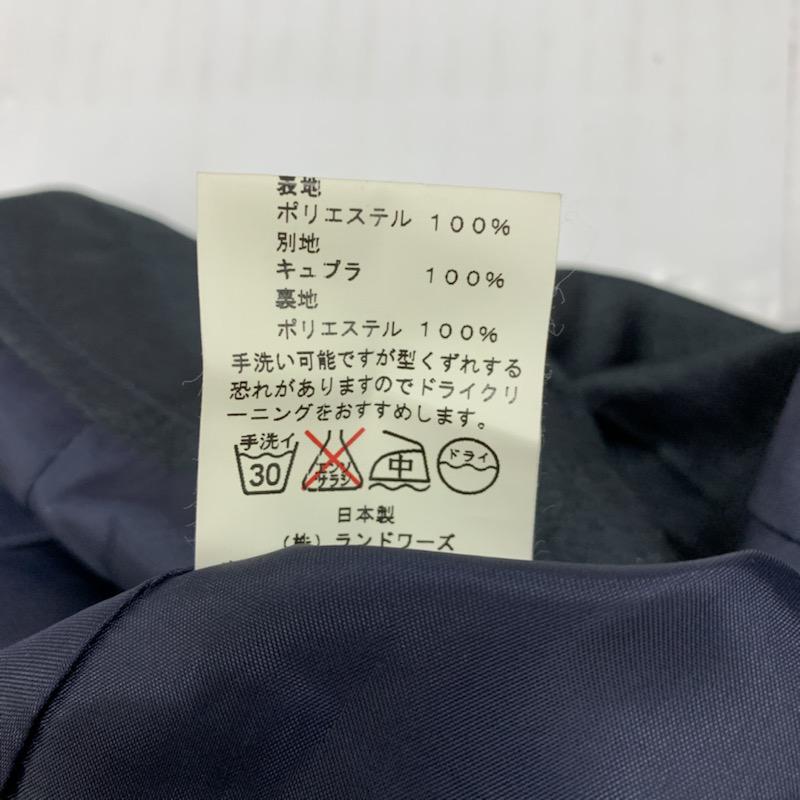 オードリーアンドジョンワッド Audrey and John Wad スカート ミニスカート タックプリーツスカート 無地 M 無地 紺 / ネイビー / X ダークグレー / ダークグレー /  レディース USED 古着 中古 10021719