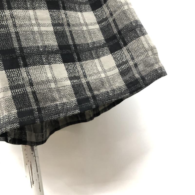 フレームワーク FRAMeWORK パンツ  ショートパンツ チェック 黒 / ブラック /  レディース USED 古着 中古 10021721