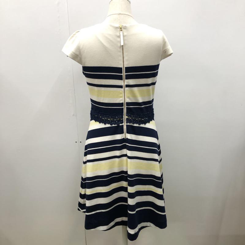 プロポーションボディドレッシング PROPORTION BODY DRESSING ワンピース  ボーダーワンピース 1 ボーダー柄 白 / ホワイト / X 紺 / ネイビー /  レディース USED 古着 中古 10021737