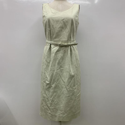 ノーリーズ NOLLEY'S ワンピース  ノースリーブワンピース 38 無地 緑 / グリーン /  レディース USED 古着 中古 10021767