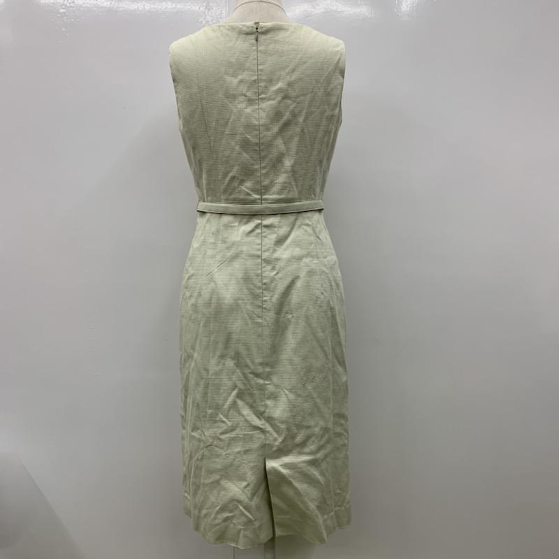 ノーリーズ NOLLEY'S ワンピース  ノースリーブワンピース 38 無地 緑 / グリーン /  レディース USED 古着 中古 10021767