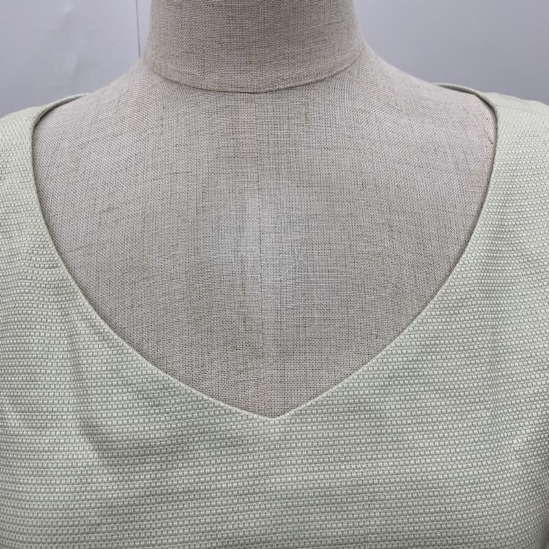 ノーリーズ NOLLEY'S ワンピース  ノースリーブワンピース 38 無地 緑 / グリーン /  レディース USED 古着 中古 10021767