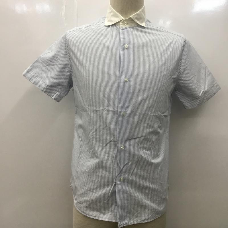 フリークスストア FREAK'S STORE シャツ、ブラウス  半袖シャツ M ストライプ メンズ USED 古着 中古 10021854