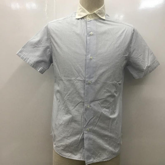 フリークスストア FREAK'S STORE シャツ、ブラウス  半袖シャツ M ストライプ メンズ USED 古着 中古 10021854