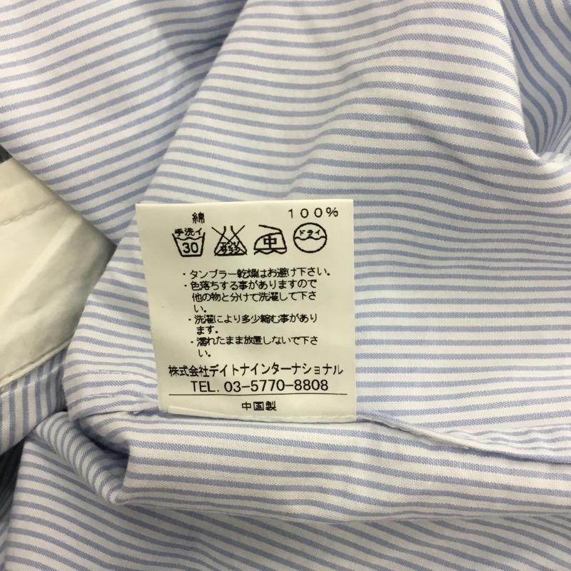 フリークスストア FREAK'S STORE シャツ、ブラウス  半袖シャツ M ストライプ メンズ USED 古着 中古 10021854