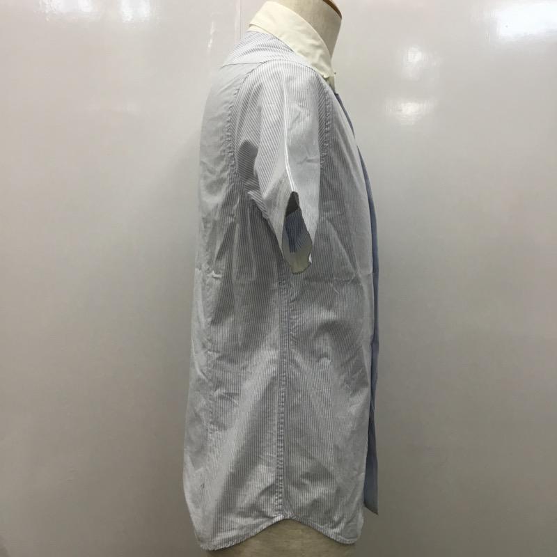 フリークスストア FREAK'S STORE シャツ、ブラウス  半袖シャツ M ストライプ メンズ USED 古着 中古 10021854