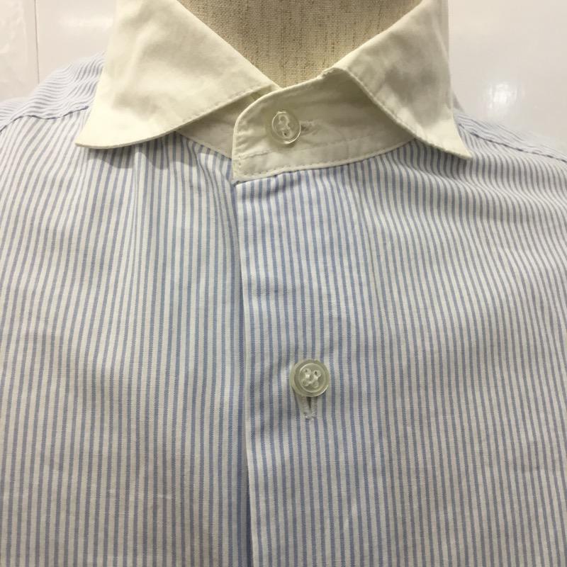 フリークスストア FREAK'S STORE シャツ、ブラウス  半袖シャツ M ストライプ メンズ USED 古着 中古 10021854