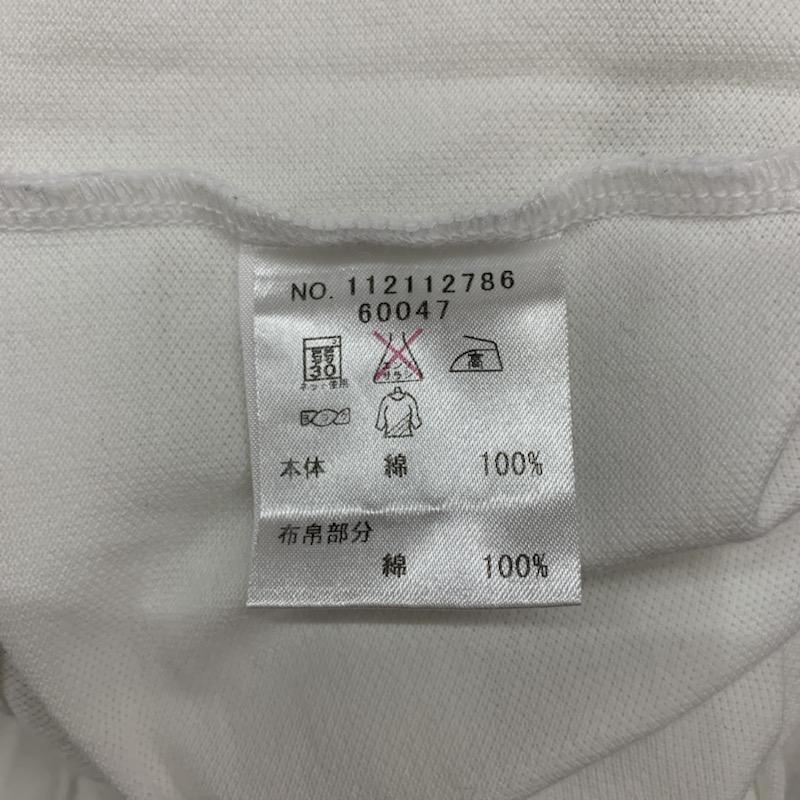 シップス SHIPS シャツ、ブラウス 半袖 無地 ストライプ M 無地 X ストライプ 白 / ホワイト / X 水色 / ライトブルー /  メンズ USED 古着 中古 10021858