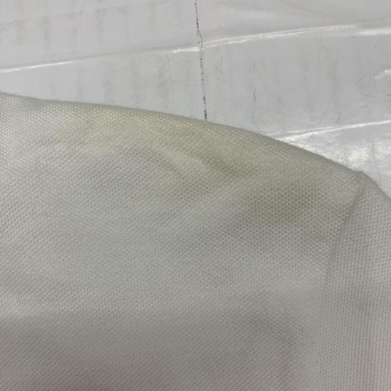 シップス SHIPS シャツ、ブラウス 半袖 無地 ストライプ M 無地 X ストライプ 白 / ホワイト / X 水色 / ライトブルー /  メンズ USED 古着 中古 10021858