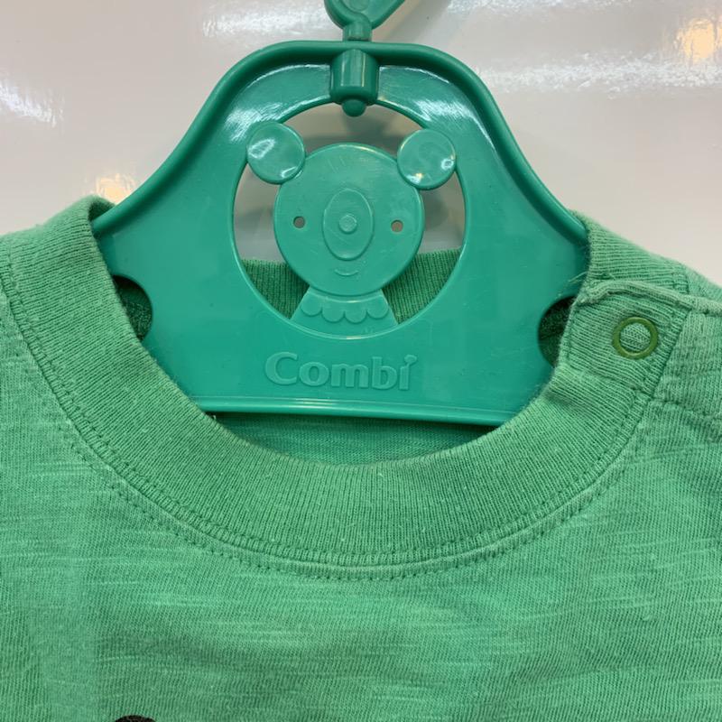 エックスガール X-girl Tシャツ 半袖 キッズ 半袖Tシャツ 80? 12M 緑 / グリーン /  ガールズ USED 古着 中古 10021886