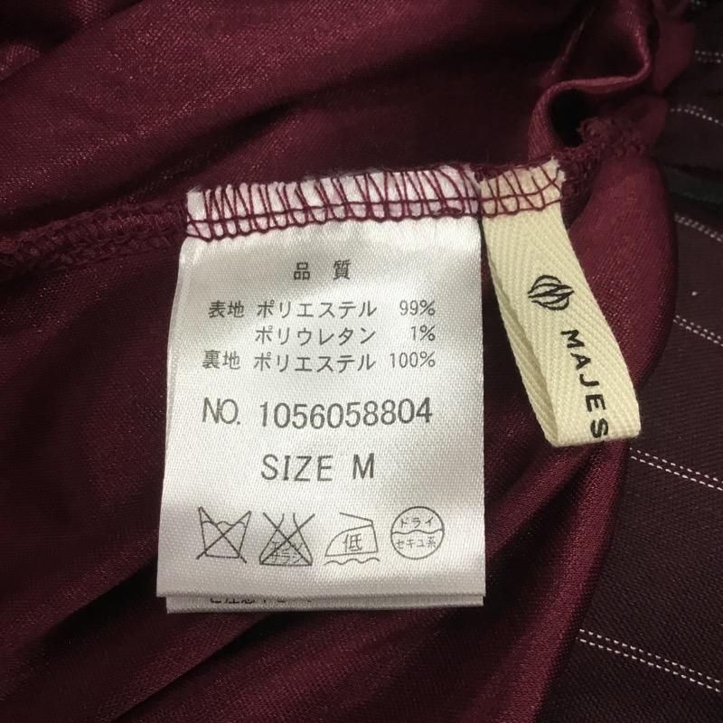 マジェスティックレゴン MAJESTIC LEGON パンツ  ショーツ 短パン ショートパンツ M ストライプ レディース USED 古着 中古 10021995