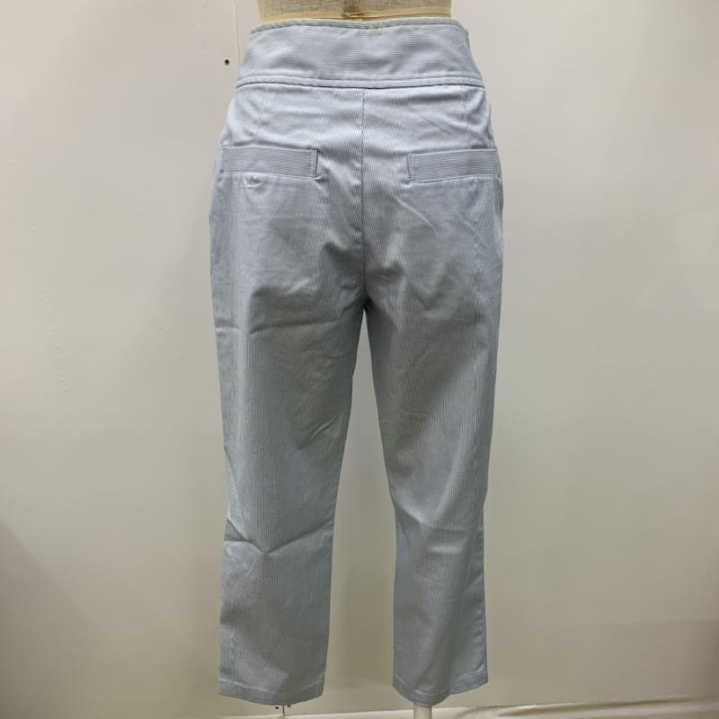 カージュ Khaju ボトムス ボトムス ハイウエスト ストライプ 26 ストライプ 水色 / ライトブルー / X 白 / ホワイト /  レディース USED 古着 中古 10022139