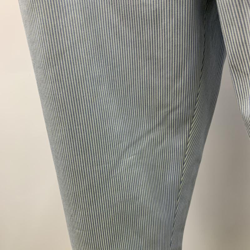 カージュ Khaju ボトムス ボトムス ハイウエスト ストライプ 26 ストライプ 水色 / ライトブルー / X 白 / ホワイト /  レディース USED 古着 中古 10022139