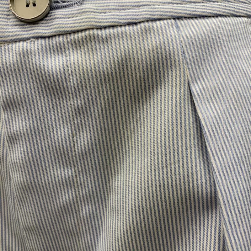 カージュ Khaju ボトムス ボトムス ハイウエスト ストライプ 26 ストライプ 水色 / ライトブルー / X 白 / ホワイト /  レディース USED 古着 中古 10022139