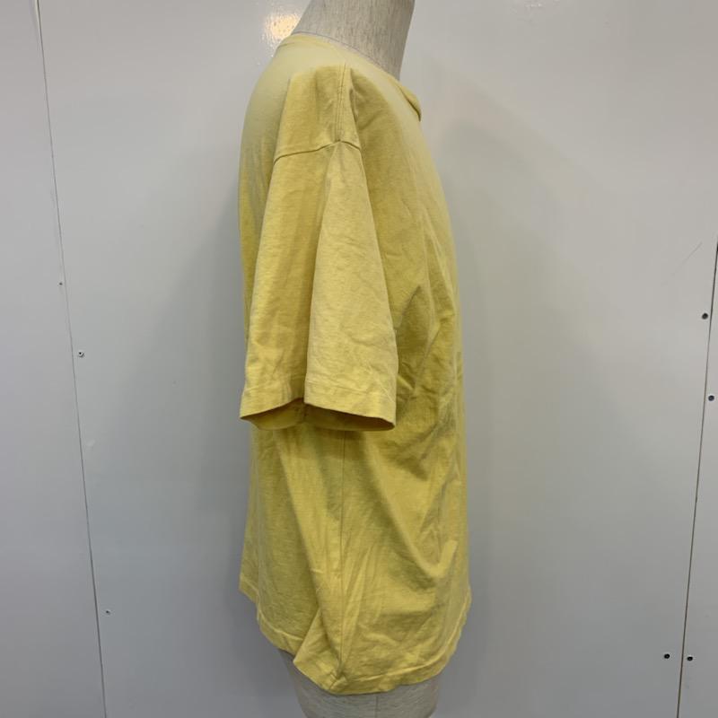 チャオパニック CIAOPANIC Tシャツ 半袖 無地 ロゴ M 無地 X ロゴ、文字 黄 / イエロー /  メンズ USED 古着 中古 10022151