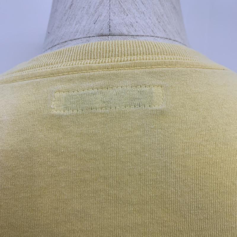 チャオパニック CIAOPANIC Tシャツ 半袖 無地 ロゴ M 無地 X ロゴ、文字 黄 / イエロー /  メンズ USED 古着 中古 10022151