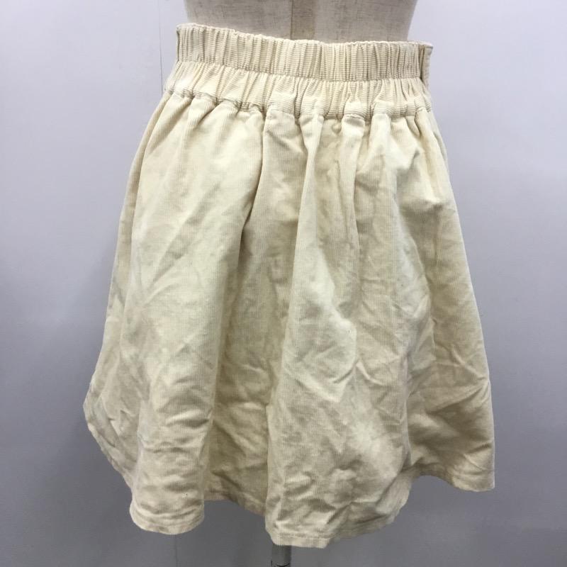ダブルクローゼット w closet スカート  スカート FREE 無地 レディース USED 古着 中古 10022179
