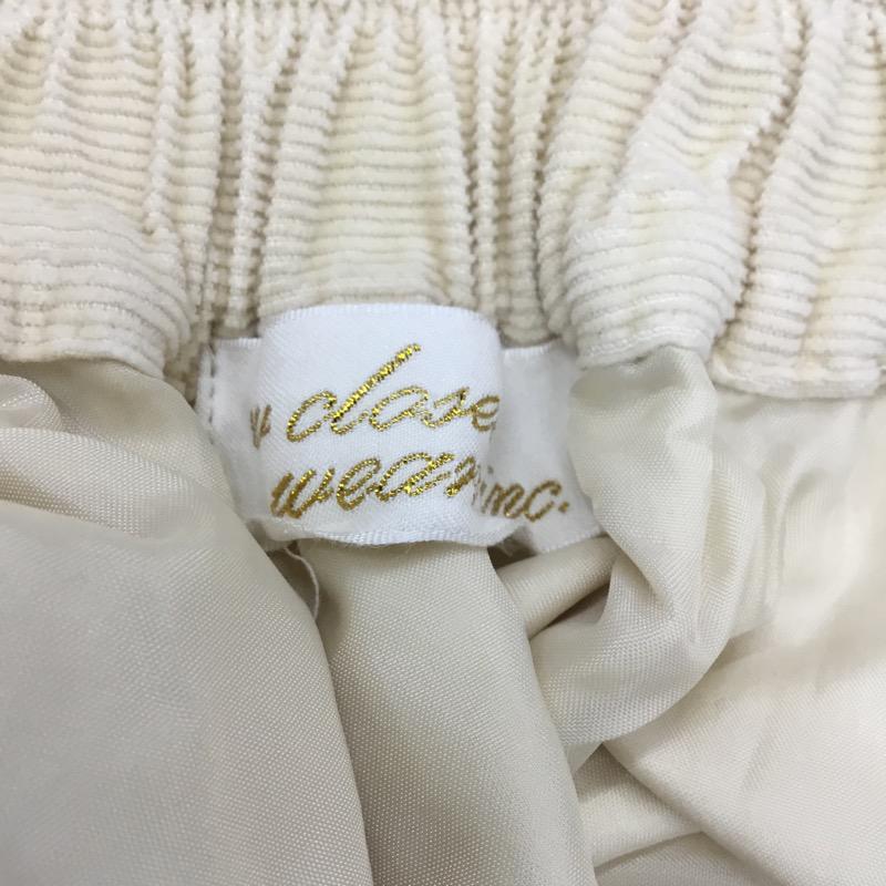 ダブルクローゼット w closet スカート  スカート FREE 無地 レディース USED 古着 中古 10022179