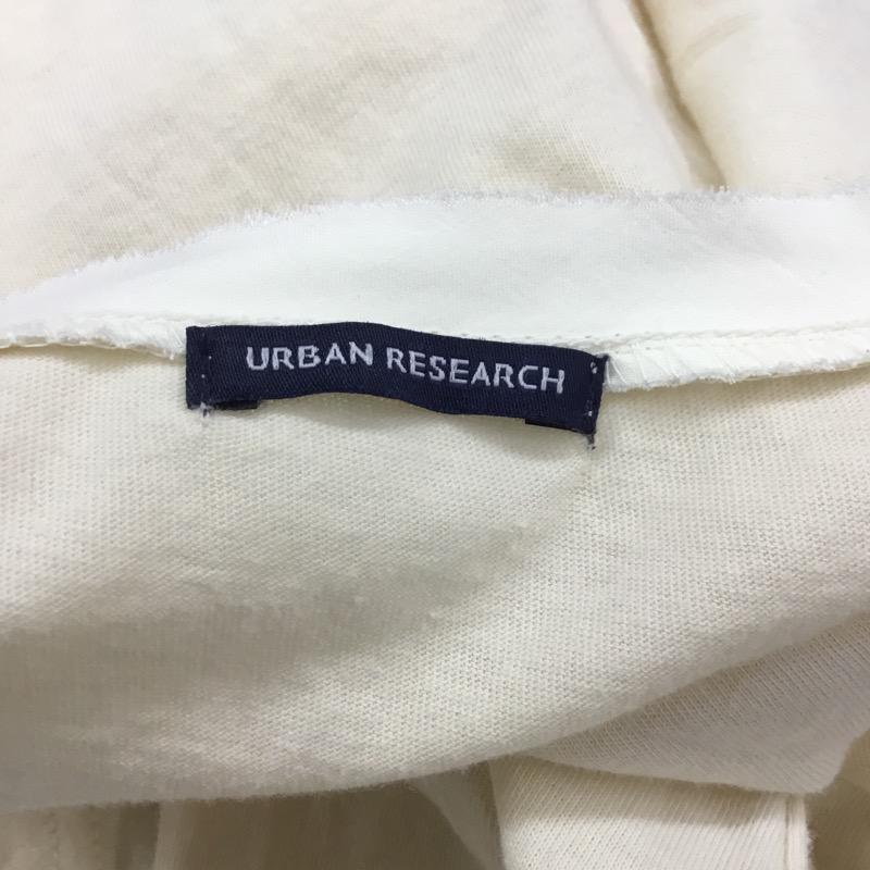 アーバンリサーチ URBAN RESEARCH カットソー 七分袖 ロンT 無地 FREE 無地 アイボリー / アイボリー /  メンズ USED 古着 中古 10022232