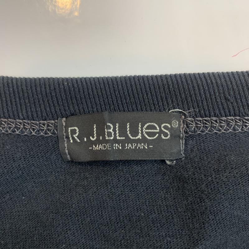 R.J.Blues R.J.Blues Tシャツ  Ｔシャツ 無地 黒 / ブラック /  メンズ USED 古着 中古 10022243