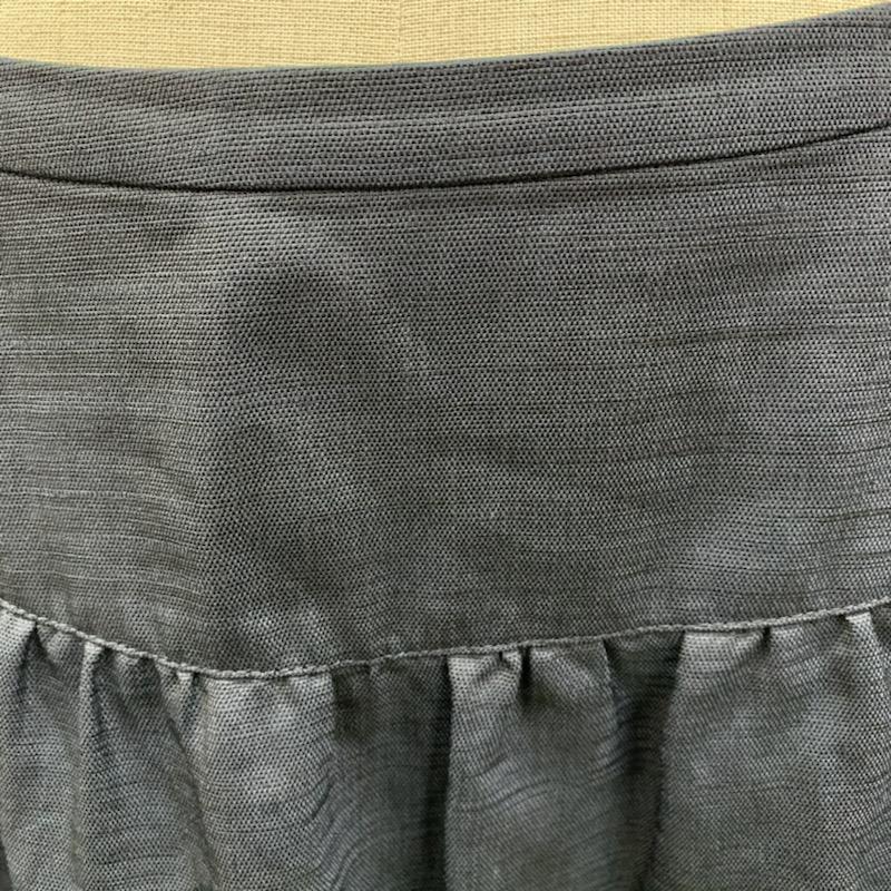 チノス CHINOS スカート ひざ丈スカート フレアスカート 無地 38 無地 紺 / ネイビー /  レディース USED 古着 中古 10022244