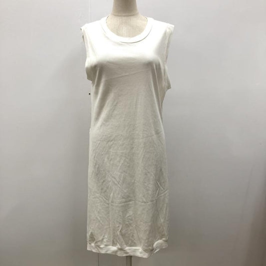 オキラク OKIRAKU ワンピース  ワンピース ノースリーブ FREE 無地 白 / ホワイト /  レディース USED 古着 中古 10022332