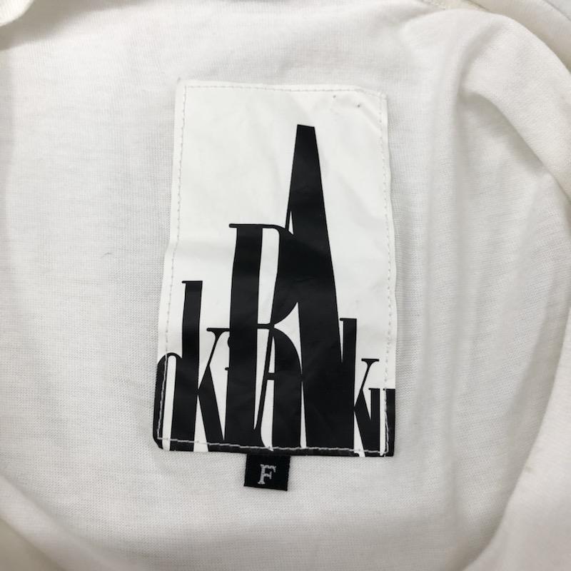 オキラク OKIRAKU ワンピース  ワンピース ノースリーブ FREE 無地 白 / ホワイト /  レディース USED 古着 中古 10022332
