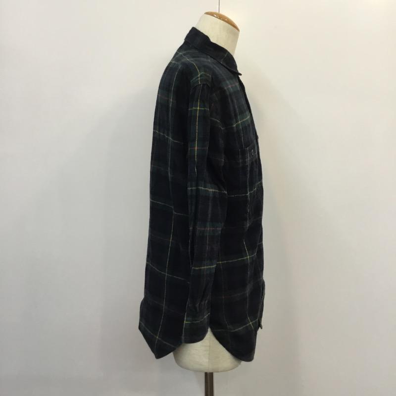 ジャーナルスタンダード JOURNAL STANDARD シャツ、ブラウス  チェックシャツ FREE チェック 緑 / グリーン /  メンズ USED 古着 中古 10022355
