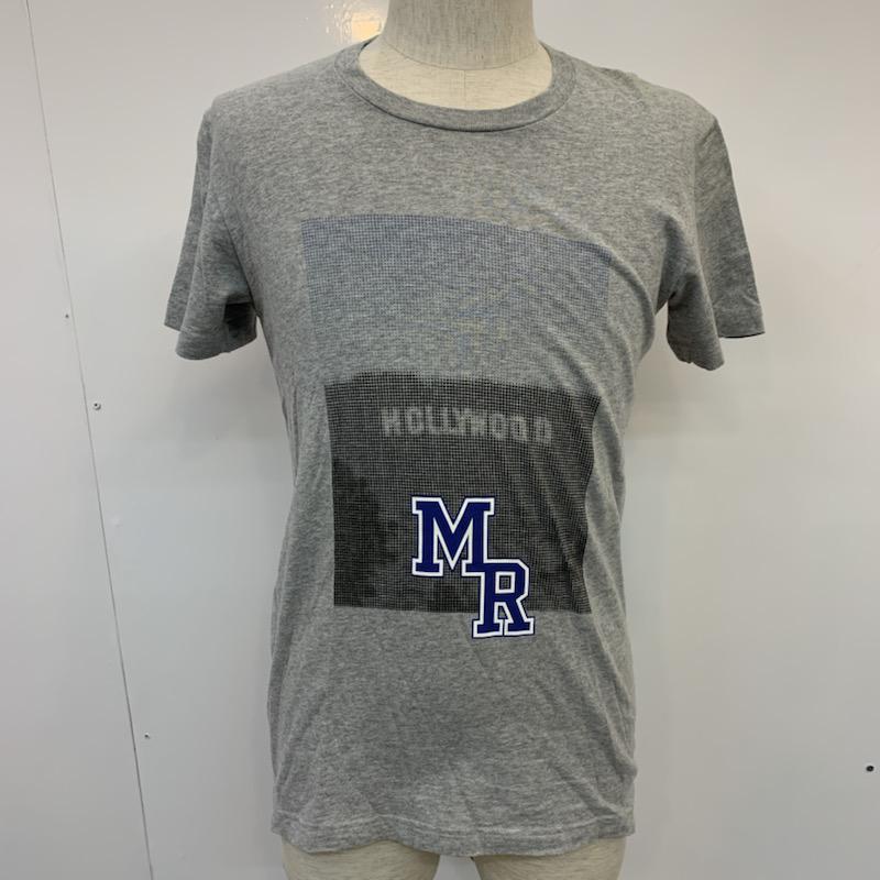 ミスタージェントルマン MR.GENTLEMAN Tシャツ 半袖 無地 ロゴ プリント S 無地 X ロゴ、文字 X プリント 灰 / グレー / X 青 / ブルー /  メンズ USED 古着 中古 10022436