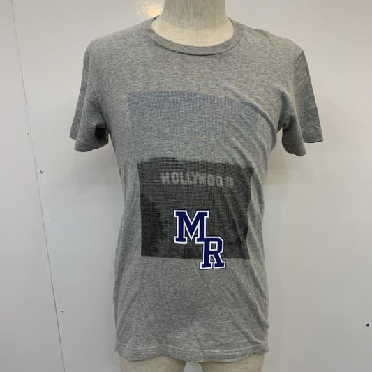 ミスタージェントルマン MR.GENTLEMAN Tシャツ 半袖 無地 ロゴ プリント S 無地 X ロゴ、文字 X プリント 灰 / グレー / X 青 / ブルー /  メンズ USED 古着 中古 10022436