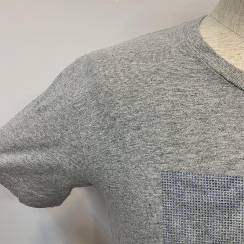 ミスタージェントルマン MR.GENTLEMAN Tシャツ 半袖 無地 ロゴ プリント S 無地 X ロゴ、文字 X プリント 灰 / グレー / X 青 / ブルー /  メンズ USED 古着 中古 10022436