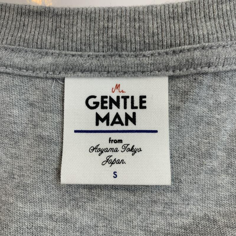 ミスタージェントルマン MR.GENTLEMAN Tシャツ 半袖 無地 ロゴ プリント S 無地 X ロゴ、文字 X プリント 灰 / グレー / X 青 / ブルー /  メンズ USED 古着 中古 10022436