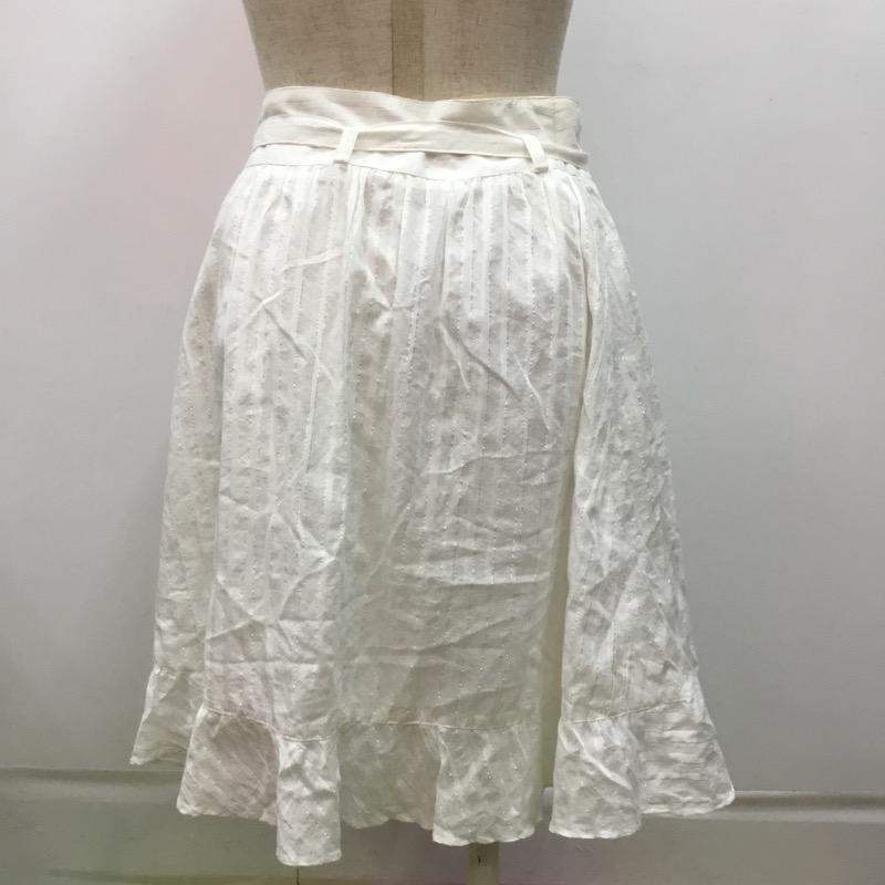 バナーバレット BANNER BARRETT スカート  スカート S 白 / ホワイト /  レディース USED 古着 中古 10022506