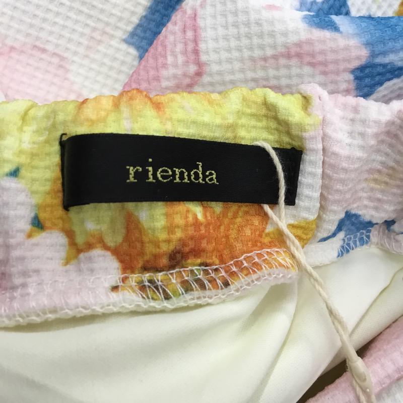 リエンダ rienda スカート  スカート 花柄 タグ付き M 花柄 レディース USED 古着 中古 10022516
