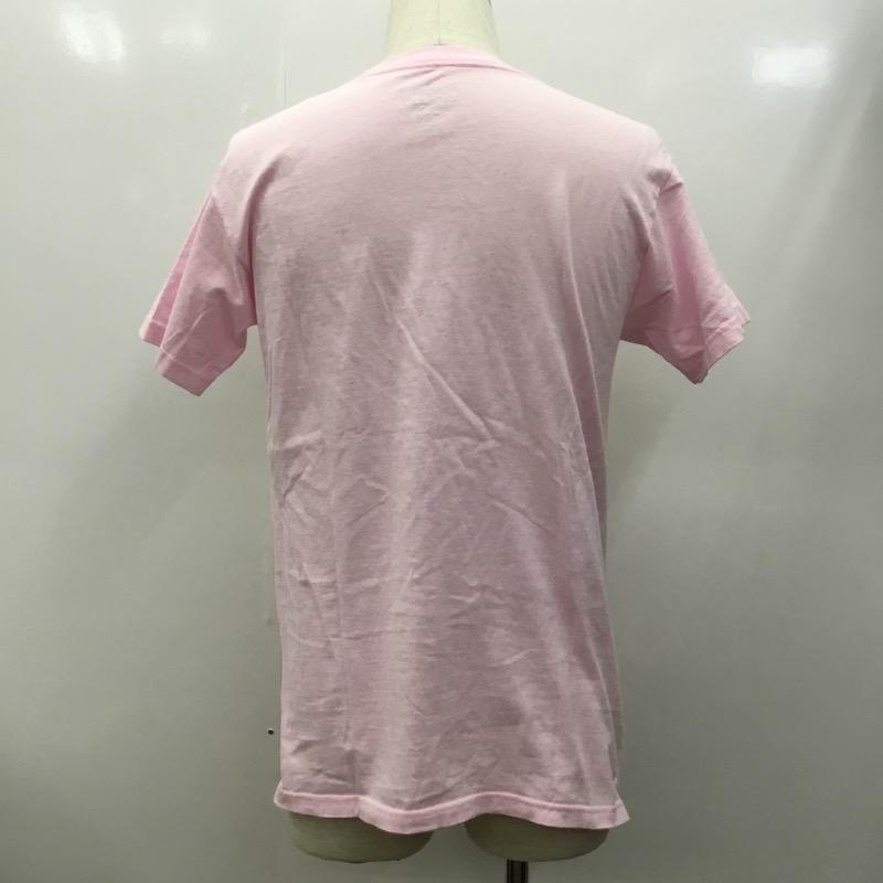 エクストララージ XLARGE Tシャツ 半袖 無地 ロゴ S 無地 X ロゴ、文字 桃 / ピンク / X 黄 / イエロー /  メンズ USED 古着 中古 10022522