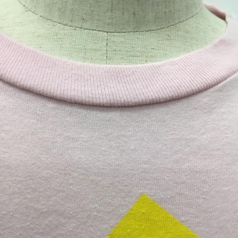 エクストララージ XLARGE Tシャツ 半袖 無地 ロゴ S 無地 X ロゴ、文字 桃 / ピンク / X 黄 / イエロー /  メンズ USED 古着 中古 10022522