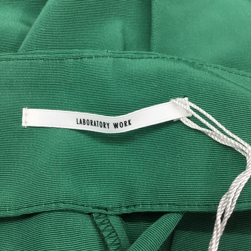 ラボラトリーワーク laboratory work スカート  スカート タグ付き M 無地 緑 / グリーン /  レディース USED 古着 中古 10022526