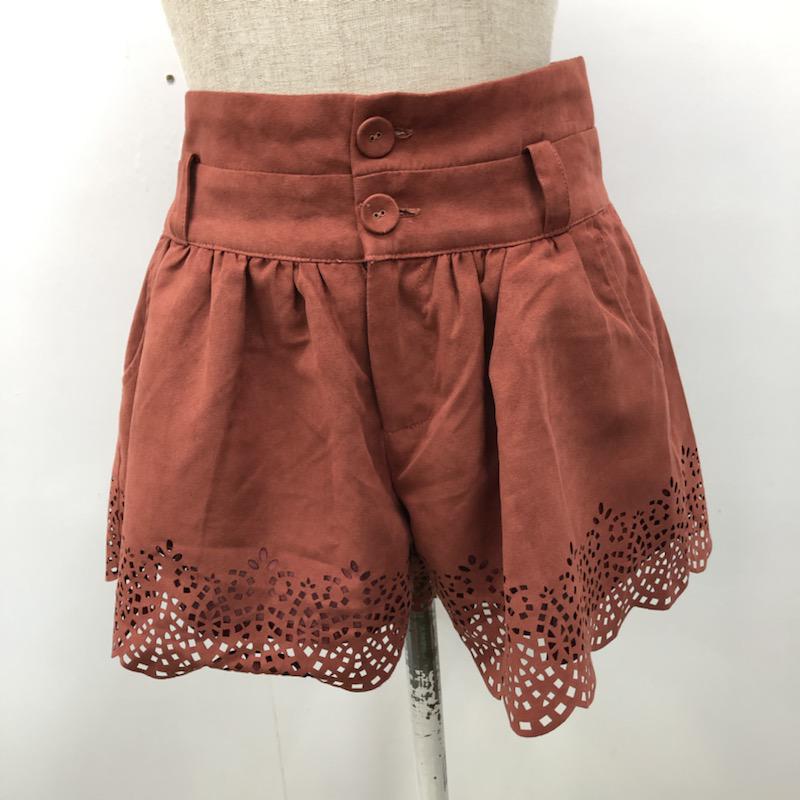 ヘザー Heather パンツ  キュロット ショートパンツ 茶 / ブラウン /  レディース USED 古着 中古 10022542